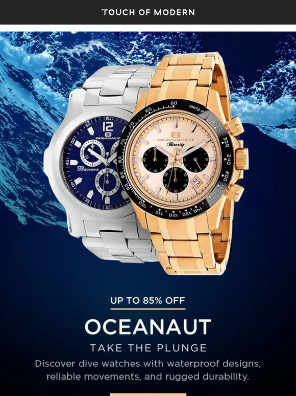 Up to 85% Off Oceanaut Dive Watches