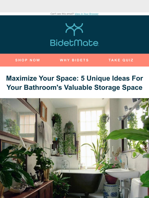 BidetMate Maximize Your Space 5 Unique Ideas For Your Bathroom's