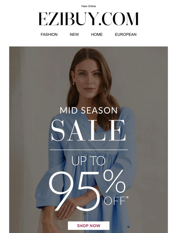 ezibuy.com: Your new wardrobe is here, and it's on sale! | Milled