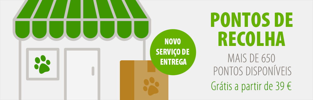 Pontos de recolha - o novo serviço de entrega zooplus