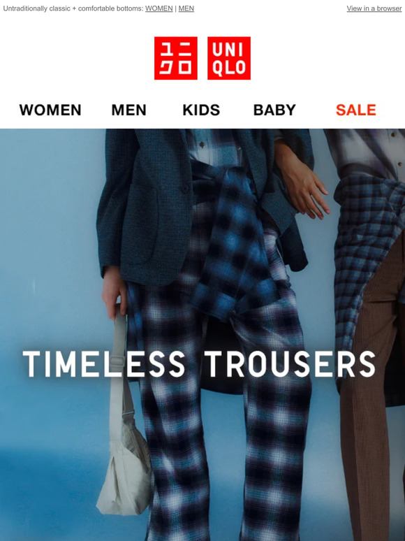 Turn to trousers this fall