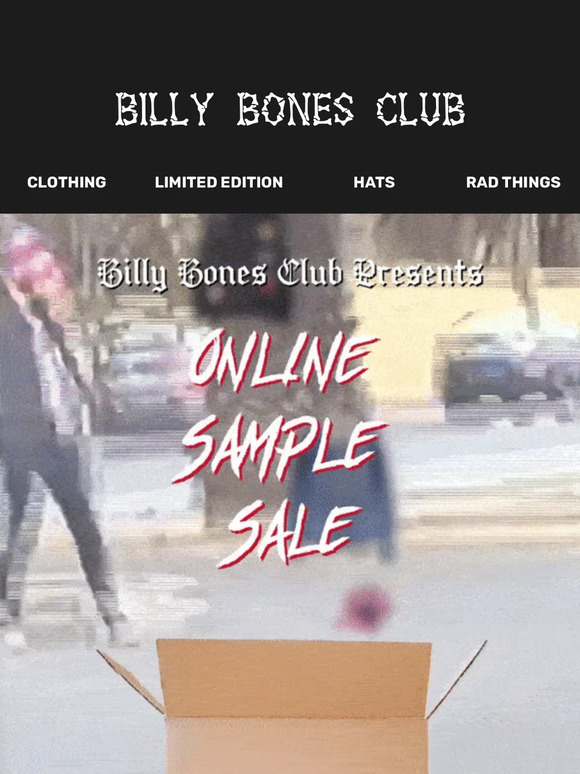 Our Sample SALE Is Now Online! 🧨🔥