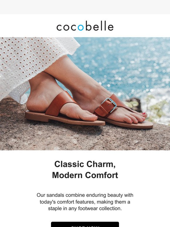 Elevate Every Step: Sandals with Beauty & Comfort