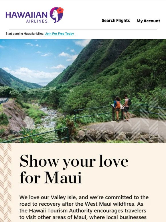 How you can show your love for Maui