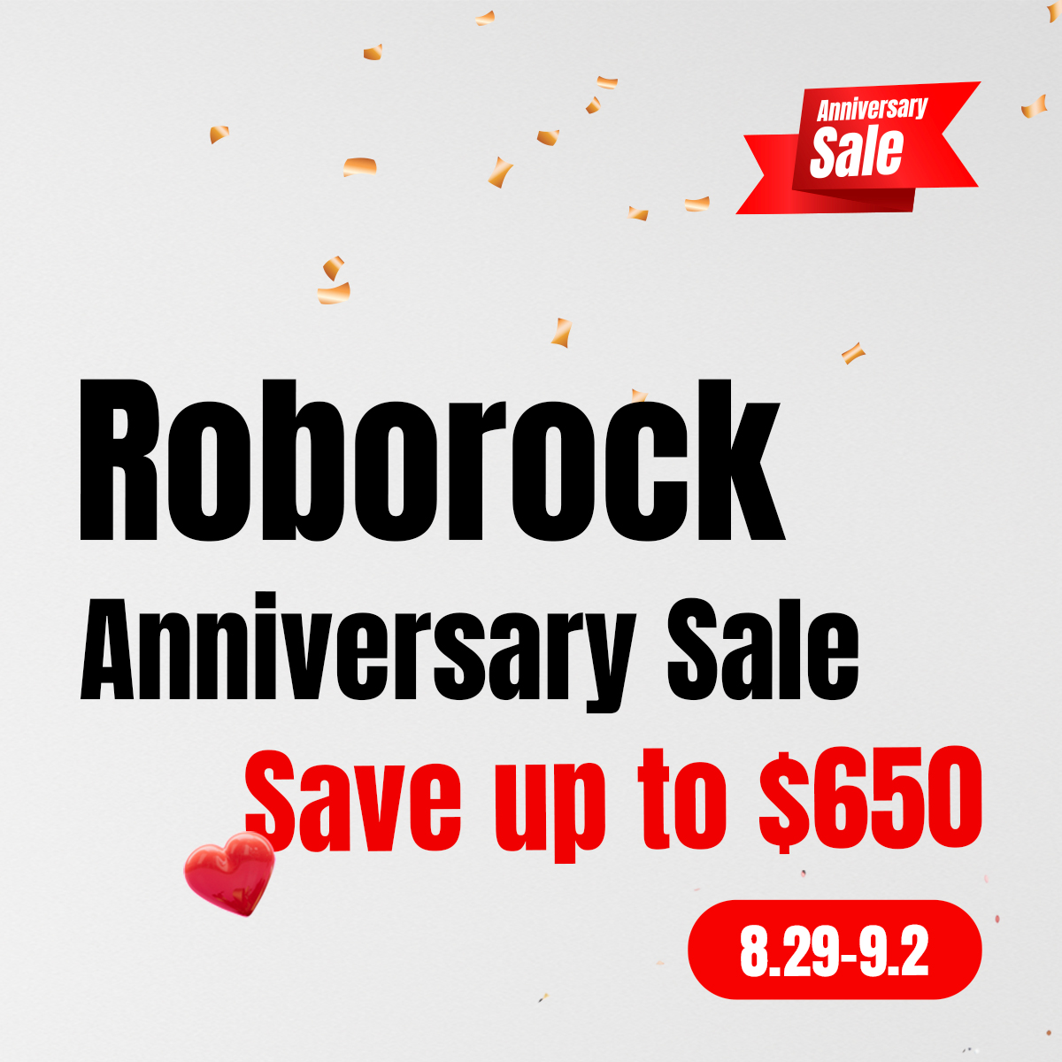 roborock anniversary sale