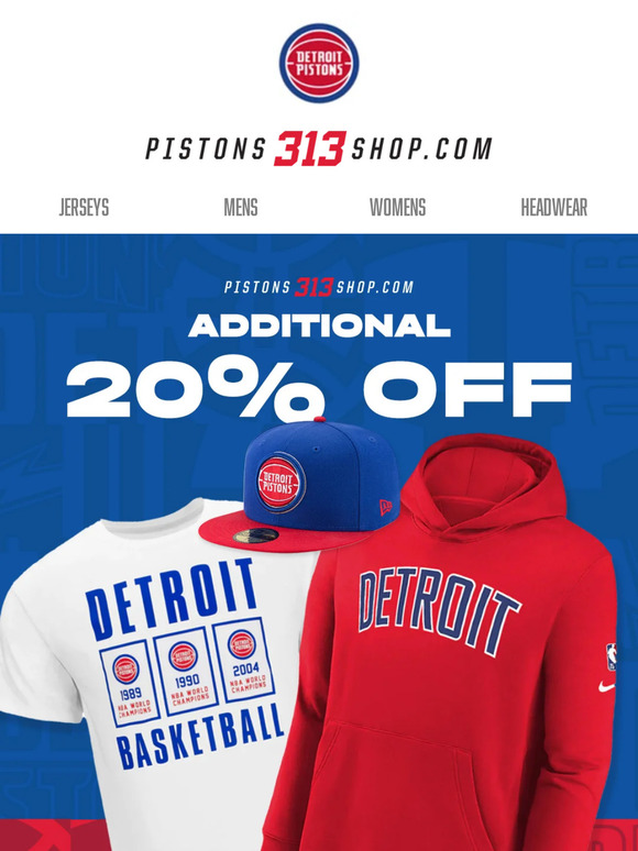 on the Pistons 313 shop, all Icon/Blue jerseys recently changed to have the  additional description 2018-2023, do you think this is confirmation that  they are officially outgoing? : r/DetroitPistons