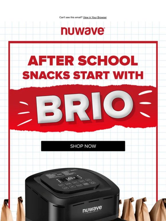 After School Snacks With Brio ✏️
