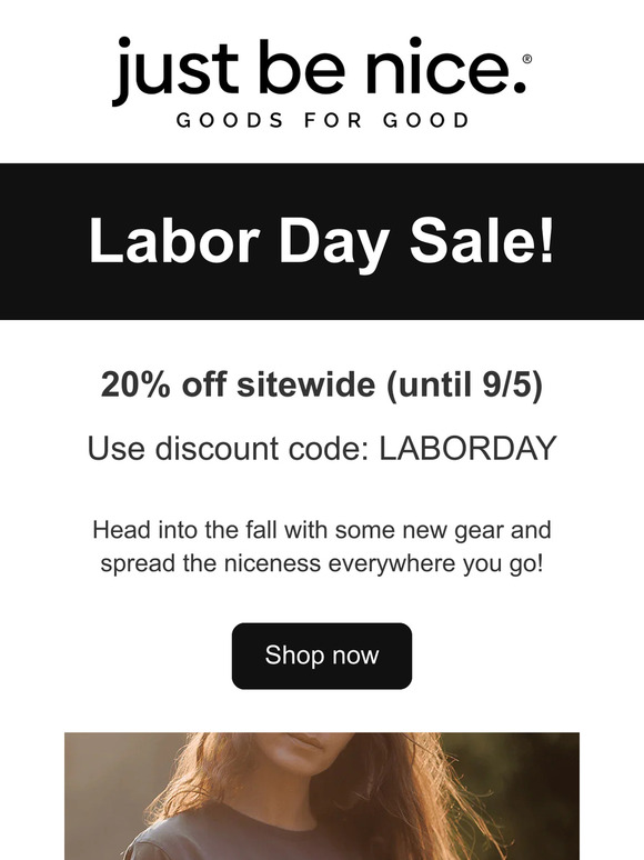 Copy of Labor Day Sale! 20% OFF SITEWIDE