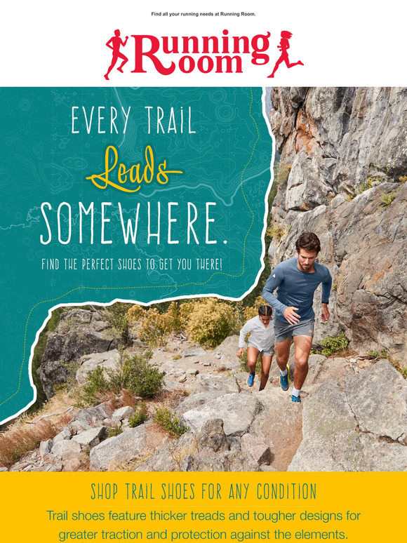 Running Room Hit The Trails With Footwear For Any Conditions! Milled