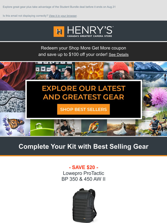 Complete your kit with best selling gear