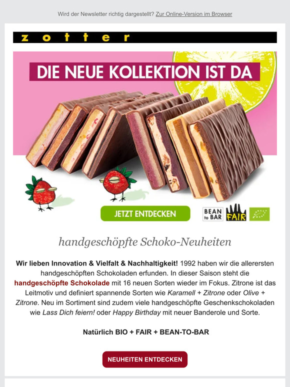 Schoko-Neuheiten #1 – handgeschöpfte Sorten 🍫