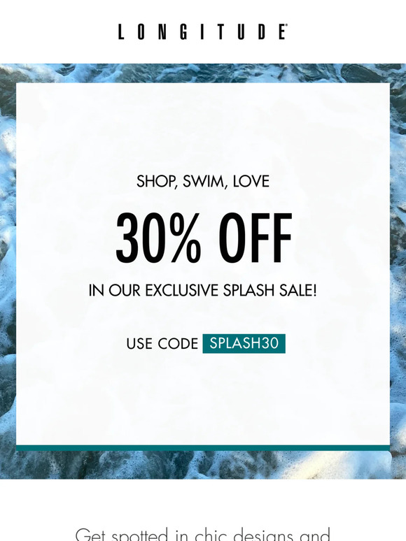 For all your swim adventures.