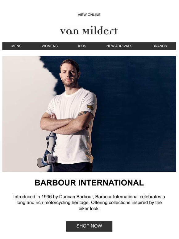 New Season Barbour Now Online...