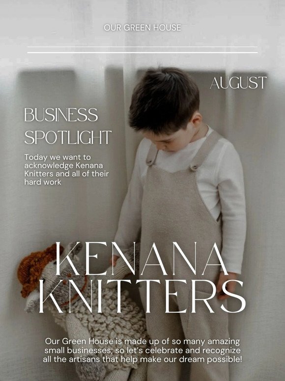 Business Spotlight: Kenana Knitters 🪡