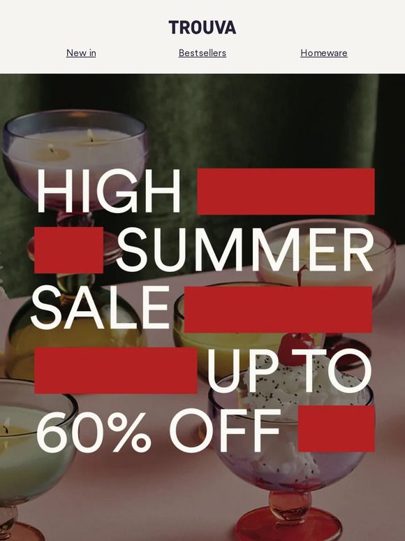 HIGH SUMMER SALE 🚨 Limited time only