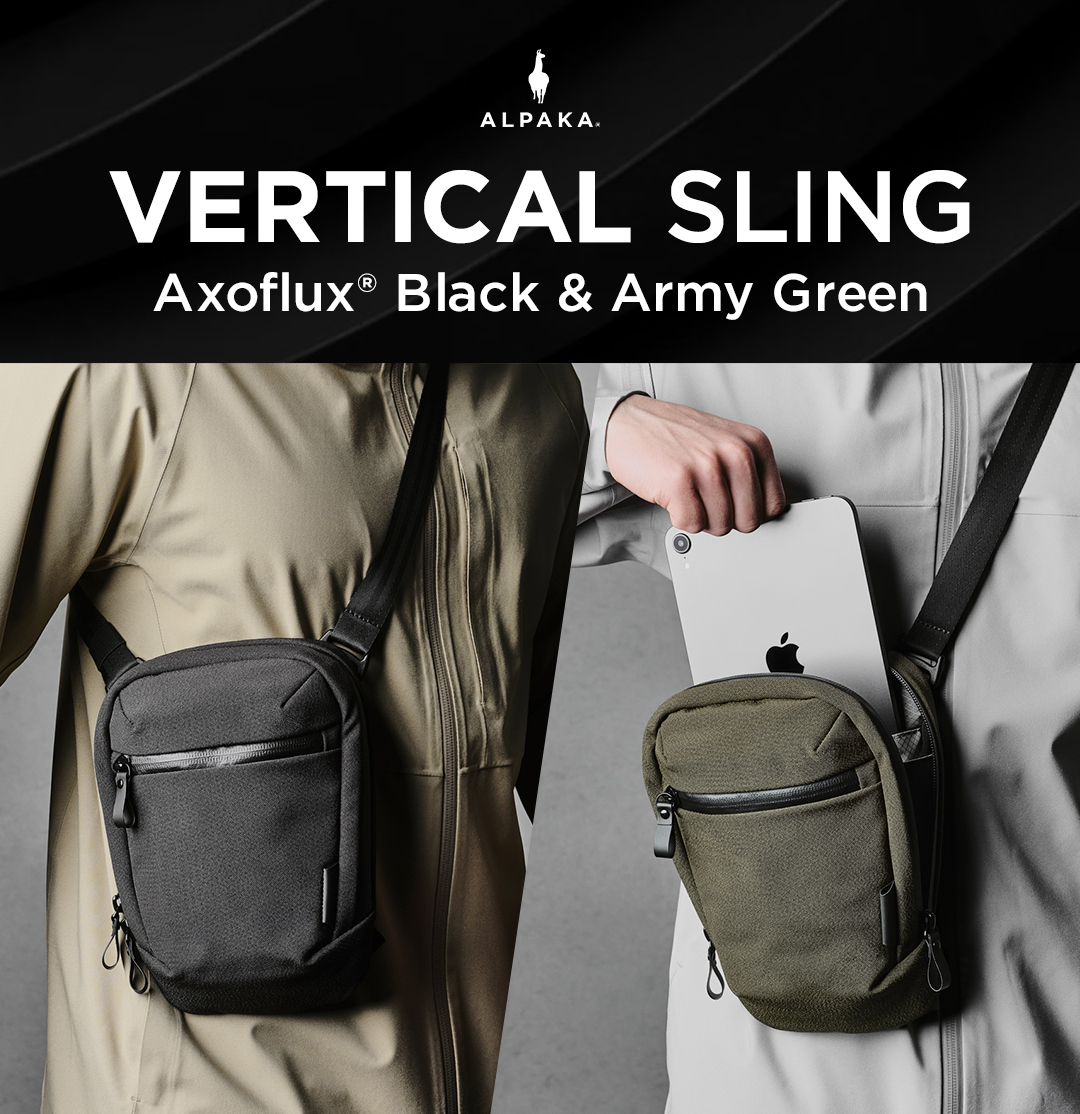 ALPAKA: [NEW] Vertical Sling In Axoflux® ♻️ | Milled