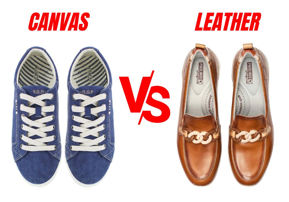 FOOTWEAR ETC. The Ultimate Showdown Canvas vs. Leather Milled