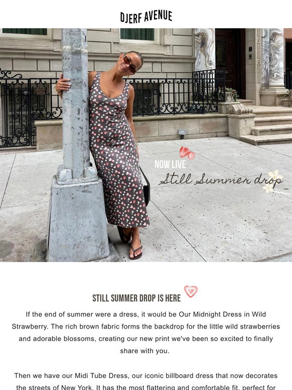 Djerf Avenue: Still Summer drop π NOW LIVE! | Milled