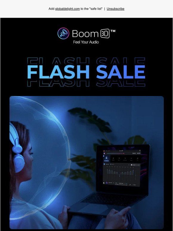 Flash Sale ⚡️ | Boom 3D for macOS is now 75% OFF