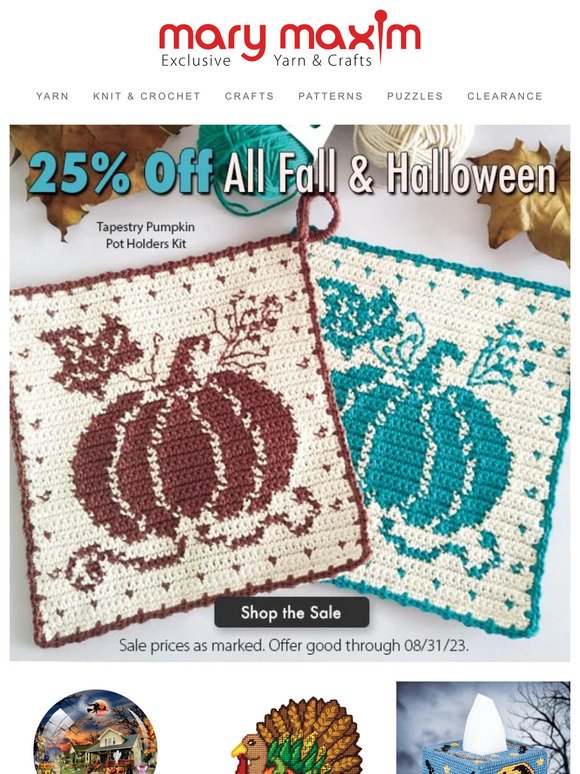 Our Fall & Halloween Category is on SALE!