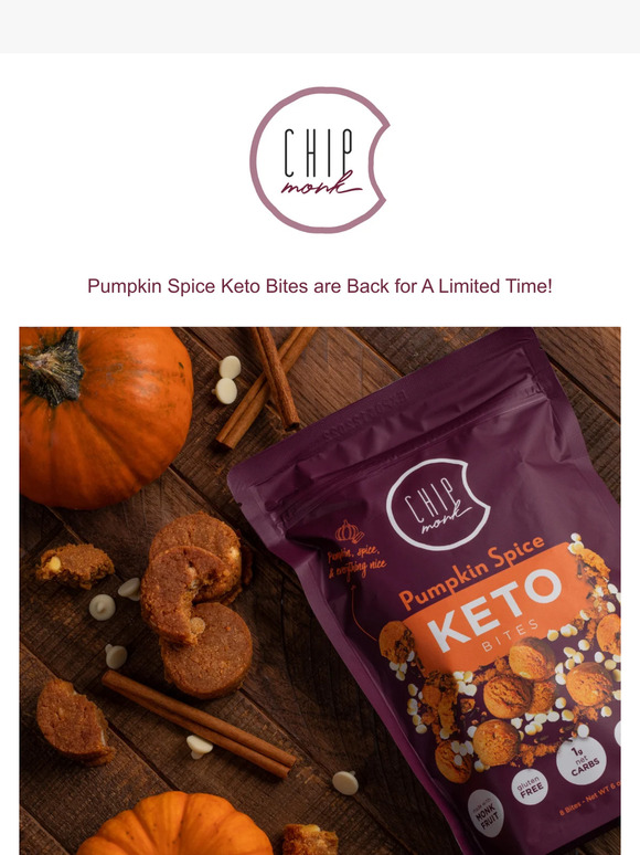 Pumpkin Spice Keto Bites are Back!