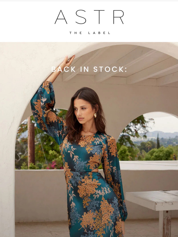 Your Fave Is Back In Stock!