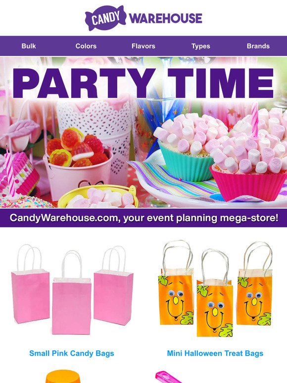🥳 Candy & Party Supplies!