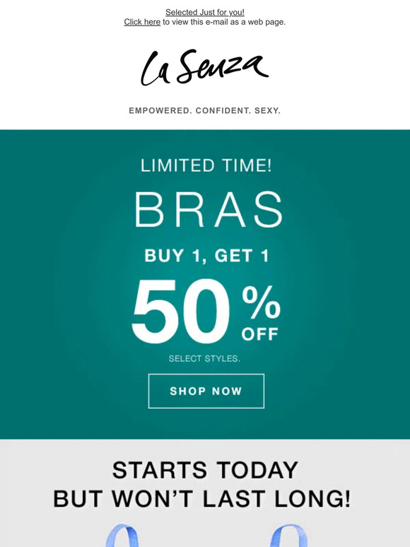 BRAS ARE NOW BOGO 50% OFF 🖤