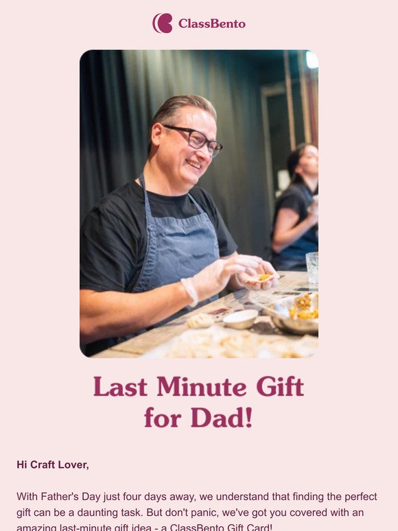 Best Last Minute Gift For Father's Day! 💝
