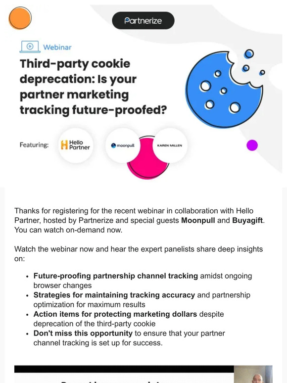Webinar On-demand: Is Your Partnership Marketing Tracking Future-Proofed?
