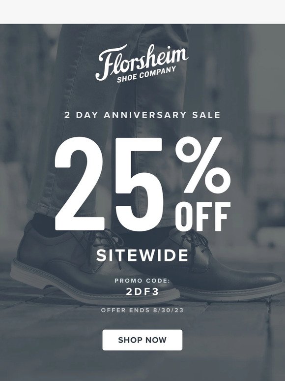 25% off sitewide (!!!)