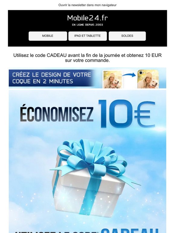 Il y a 10 EUR dans cet email ! 💸
