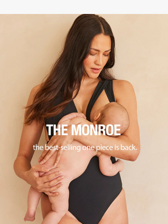 RESTOCK: Best-Selling Breastfeeding-Friendly Swimsuit