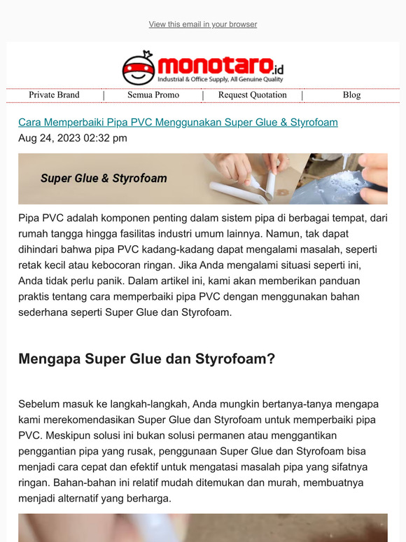 Hi , sudah lihat Berita/Artikel terbaru dari monotaro.id? Yuk cek di sini!
