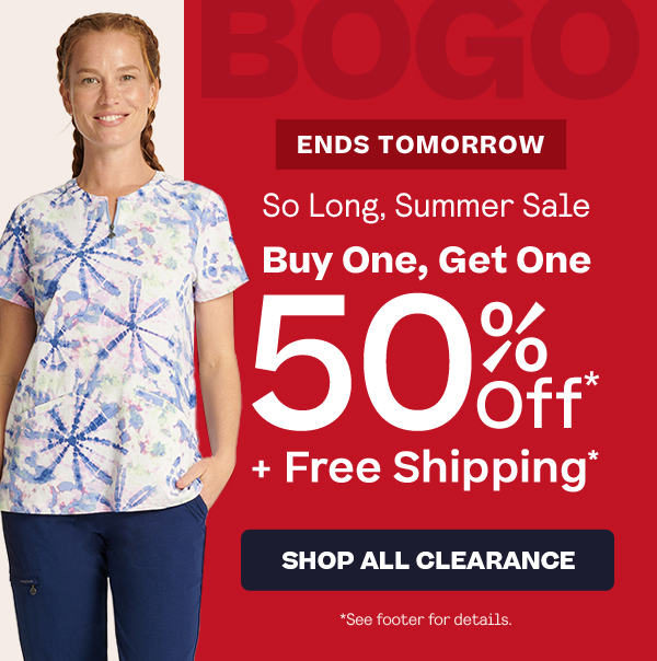 Buy One, Get One 50% Off + Free Shipping