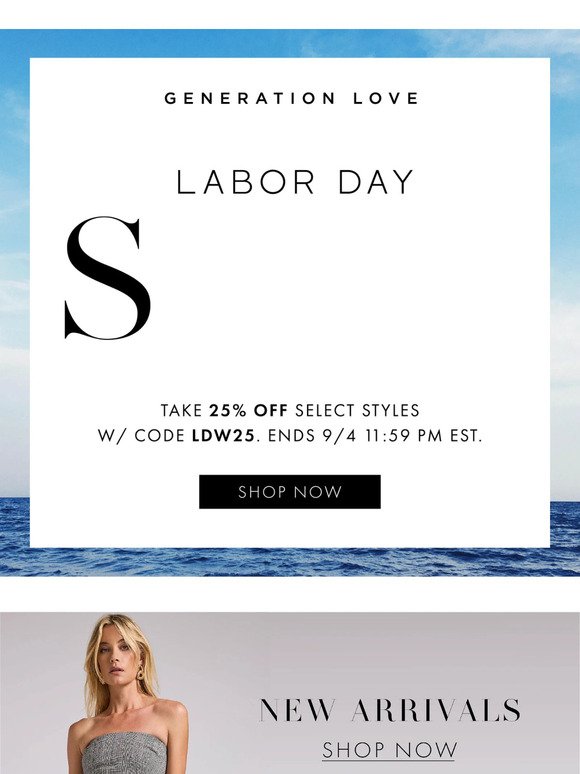 SALE | 25% Off Select Styles!