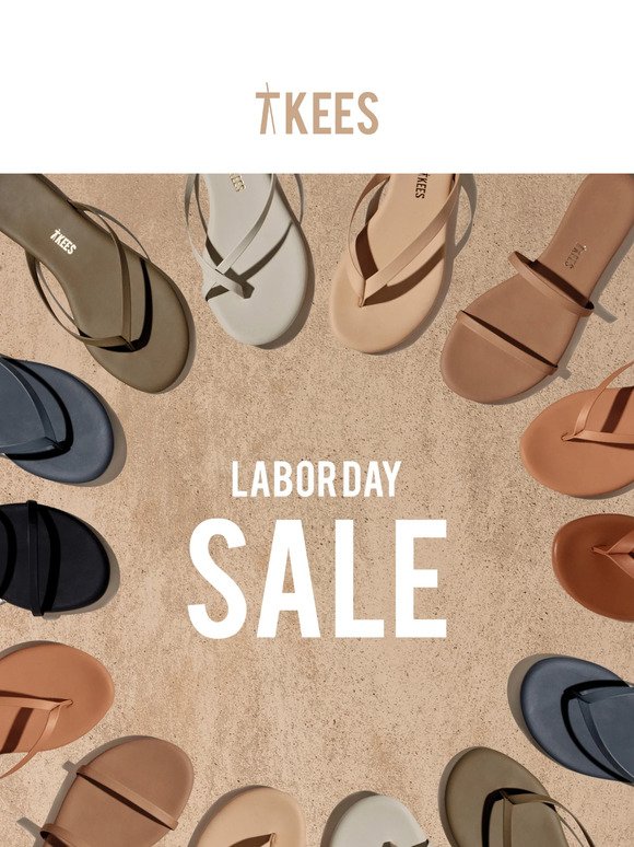 Our Labor Day Sale starts now