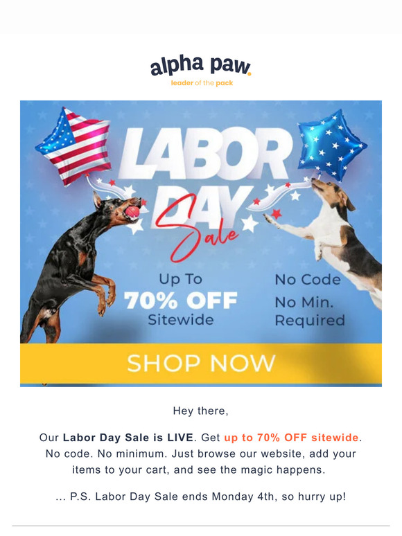 Labor Day Sale is LIVE...🇺🇸🔥