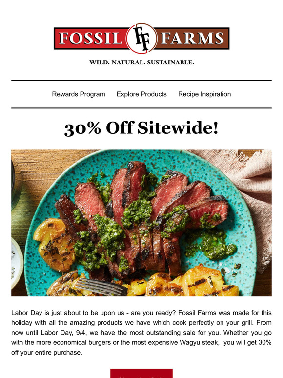 30% Off Sitewide!!!