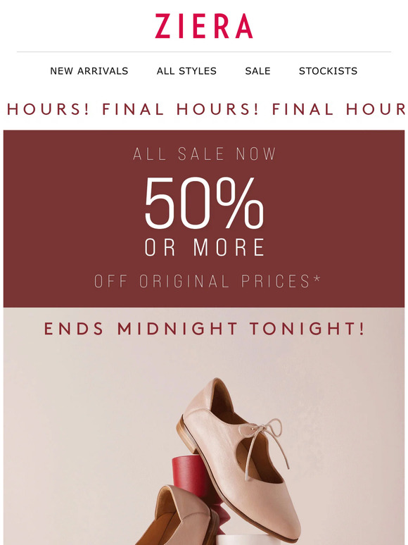 All SALE 50% or More Off Original Prices!