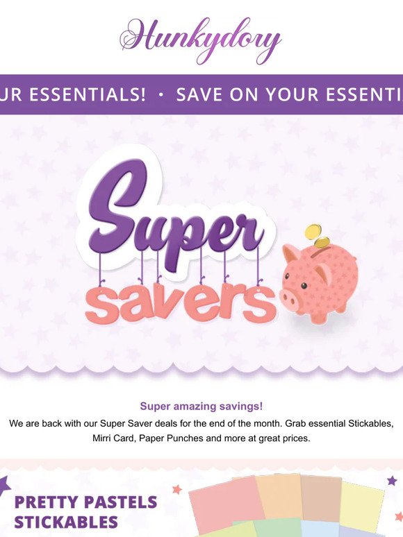 It''s Super Saver time! 📢