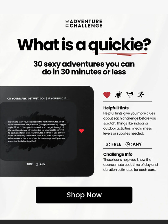 What’s in our NEW Quickies product?