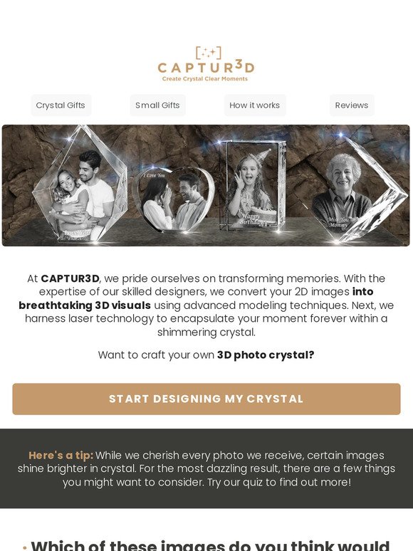 How to find the right picture for your next crystal!
