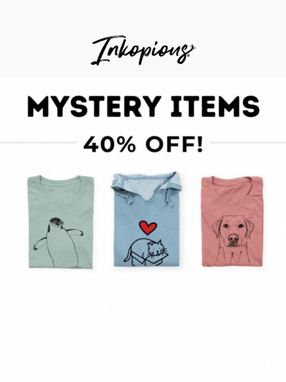 🎉 Surprise! 40% Off Mystery Grab Bags 🎉