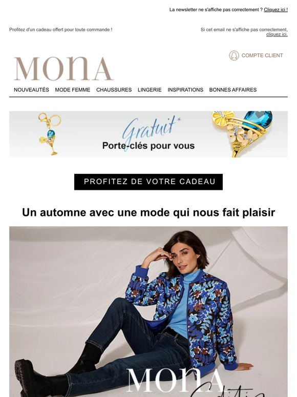 Mona notre collection mona edition laissez vous inspirer milled