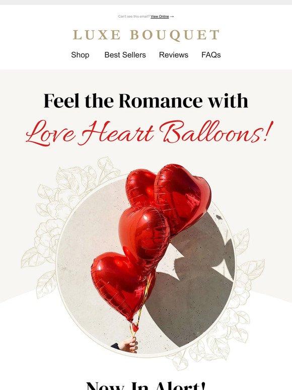 ❤️ Love’s in the Air with Heart Balloons