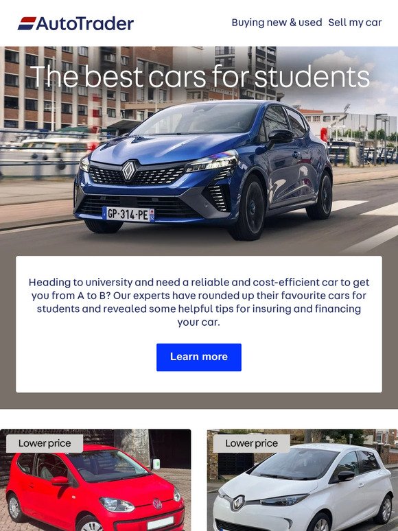 This year’s best cars for students