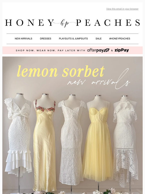 🍋// LEMON SORBET //🍋