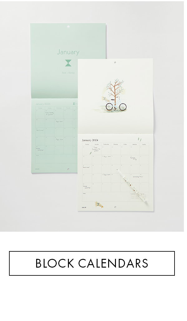 Shop Block Calendars