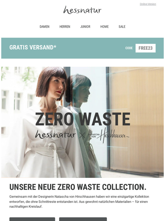 Unsere neue Zero Waste Collection